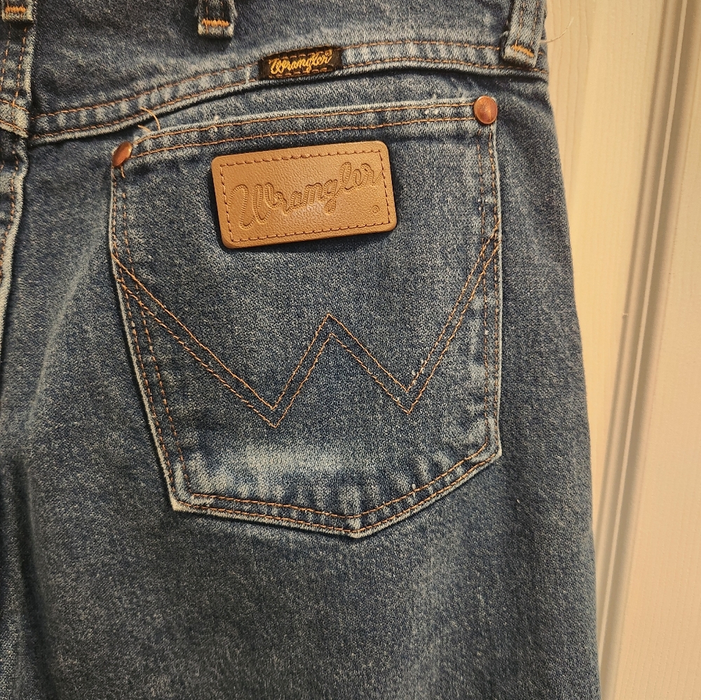 Wrangler Men's Cowboy Cut Denim Jeans 33x36 - Picture 3 of 4